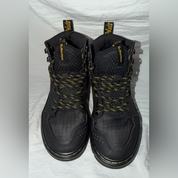 Dr. Martens Shoes - NWOT Dr. Martens Rilla Black Utility Boots - Women's 5